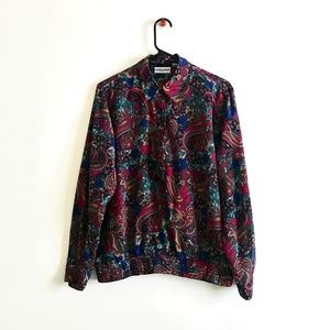 Vintage Paisley Blouse